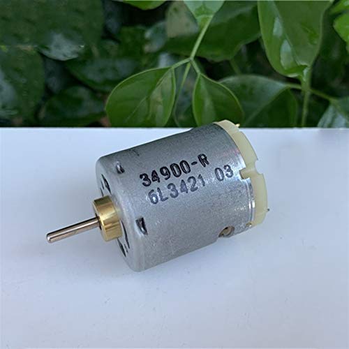 Preisvergleich Produktbild Pangocho Jinchao-Gleichspannungs Motor 365 DC-Motor, Hochgeschwindigkeitskohlenstoffbürste Mini-Motor-DIY-Wärmepistole Hair Trockner Spielzeugmodell, 6V ~ 24V 25800RPM