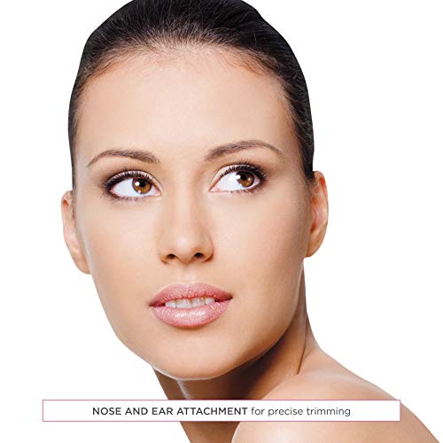 Conair All-In-1 Body And Facial Hair Removal For Women, Cordless Lithium-Powered Trimmer, Perfect For Face, Ear/Nose, Eyebrows, Legs, And Bikini Lines #TOP5