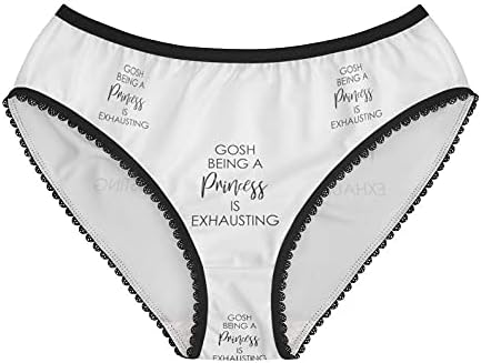 Gosh Being A Princess Is Exhausting Panties, Underwear, Briefs, Cotton Briefs, Underwear, Panties For Women