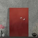 Facile à Accrocher : l'impression sur toile a été parfaitement tendue sur le cadre en bois a une épaisseur de 2 cm. Crochets solides déjà montés sur chaque panneau (kit d'accessoires de suspension inclus), prêt à être accroché au mur dès la sortie de la boîte