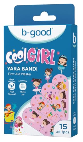 Cool Girl Kız Çocuk Yara Bandı 15'li