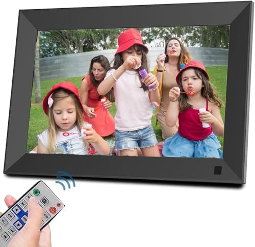 Cadre Photo Numérique 10,1 Pouces - Cadre Digital Cadre Photo Éle...