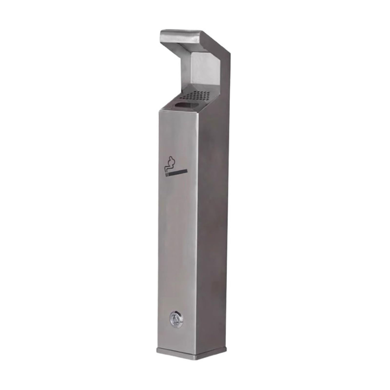 Stand ashtray Rainproof Wall Mounted Ashtray Outdoor Smoking Area Ash Pillar Stainless Steel Pillar