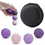 luckdoor Silicone Magnetic Balls Fidget Toys for Adults & Teens,4PCS Stress Relief Sensory Toys for Autism ADHD Anxiety,Fun Textures Gadgets,Office Desk Toy,Stocking Stuffer for Men Women Teen Gift