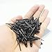 ROOBEEO 2BA Thread Plastic Tip Dart Points 500 Pack Soft Dart Tips Replacement Plastic Dart Tips with Case Dart Accessories Black