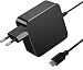Produktbild 65W USB Type-C PD Netzteil AC Adapter Ladegerät für Lenovo, ASUS, Acer, Dell, Huawei Matebook, MacBook Pro,HP Spectre,ProBook,EliteBook,Thinkpad Laptop Ladekabel USB-C und Other Smartphones mit Typ C