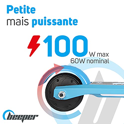 BEEPER - Elektrische step voor kinderen van 4 tot 12 jaar, 100 W Kiddy FWE50 - Afbeelding 7
