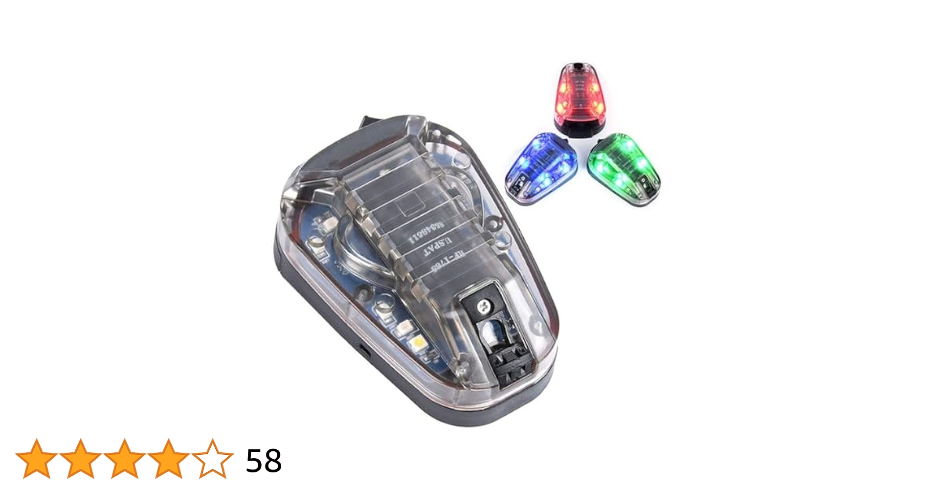 Amazon.co.jp: LThyzszb タクティカルヘルメットライト シグナル
