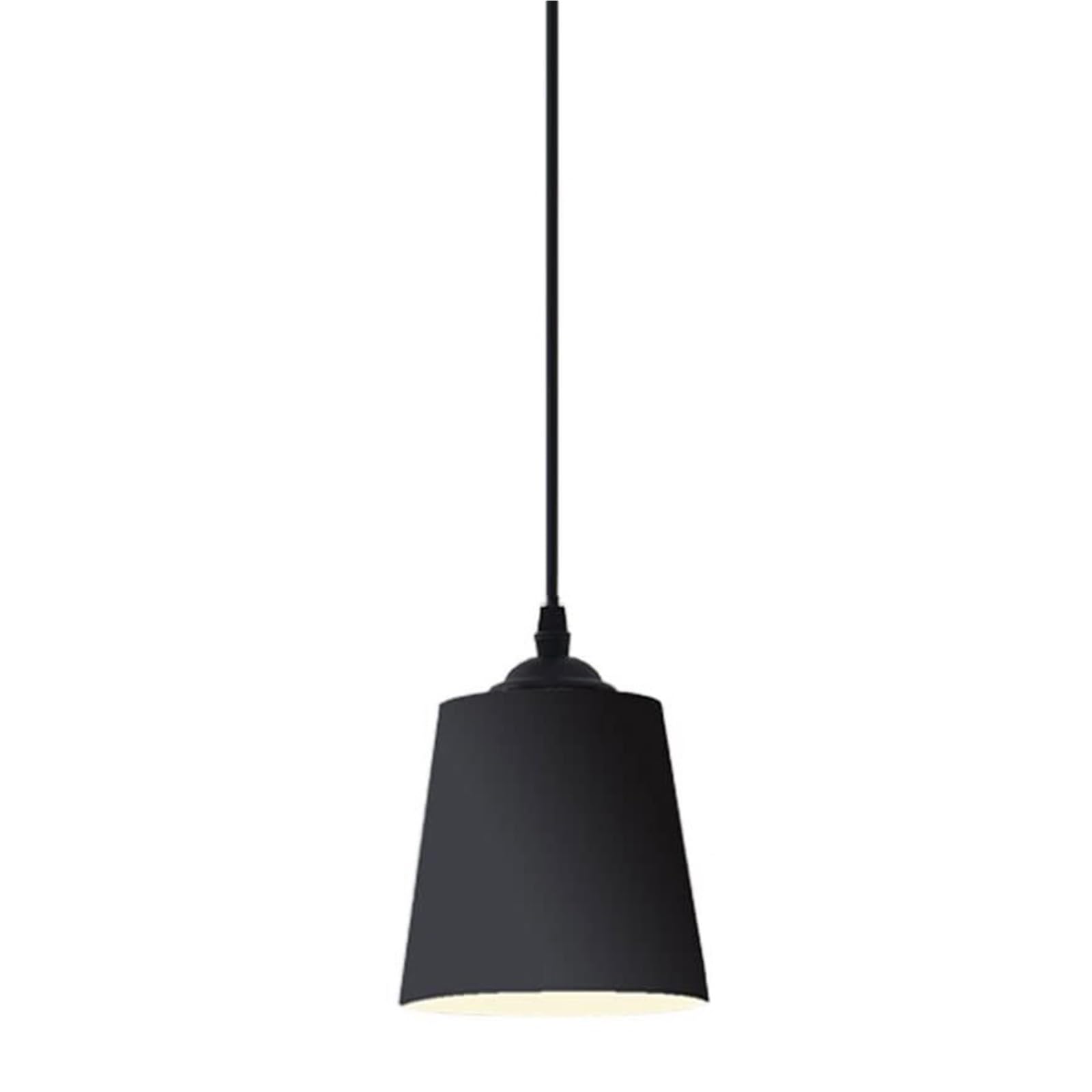 KHUKHU Modern Simple Farmhouse Chandelier Macaron Fashion Ceiling Hanging Light Colorful Hanging Light Fixtures Nordic Creative Personality Lamp E27 Room Bedroom Entrance Club Office(Dark)