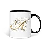 Tasse Kaffeetasse Buchstabe A Schutz VIP V2