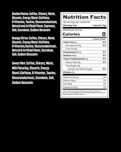Image of Grinds Coffee Pouches 18 Per Can | 3 Can Energy Sampler | Double Mocha, Sweet Mint, Orange Citrus | Caffeine Pouches | Portable Energy | No Crash, No Jitter | B-Vitamins | Focus | Sugar Free