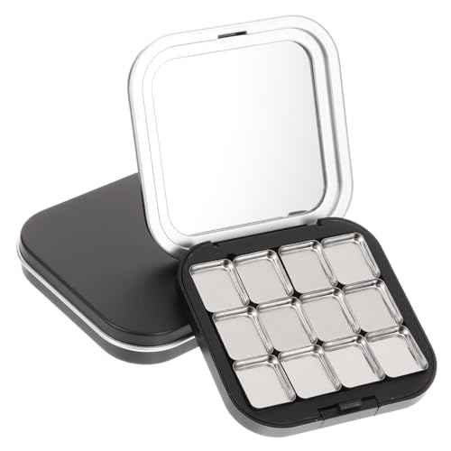 Minkissy 2 PièCes Palette MagnéTique Vide Pour Maquillage Palette Maquillageavec 24 Casseroles...
