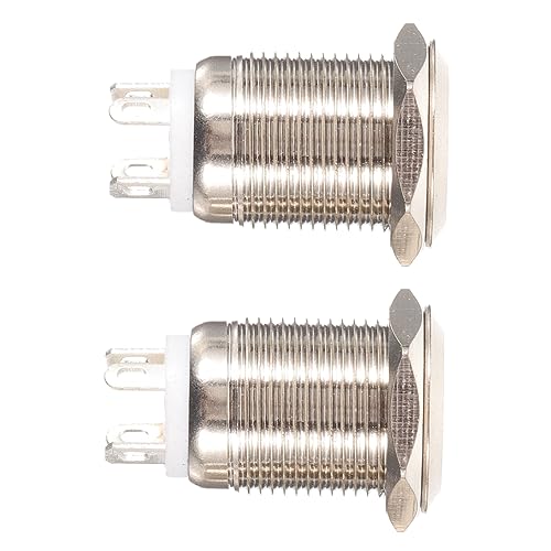 OSALADI 2 Unidades Botão De Montagem Em Painel Botão De Campainha Botão Da Campainha Da Porta Acessó