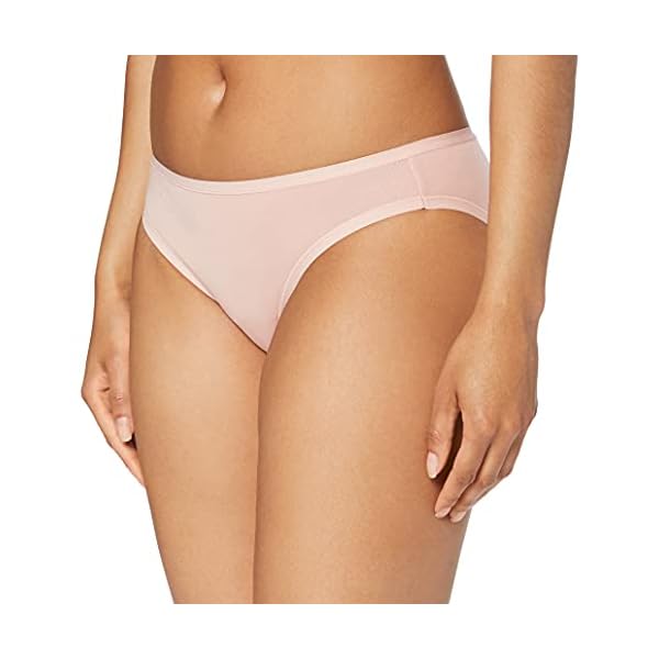 Amazon Essentials Women's Cotton Bikini Brief Underwear (Available in Plus Size), Pack of 6, Ditsy/Dots, X-Large