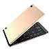 Produktbild MNII Double pliage Aluminium alliage Trois systèmes générale pliant Bluetooth sans fil Clavier, Gold