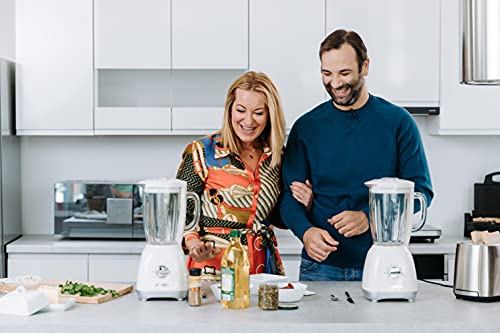 Gorenje B 800 RL Standmixer mit 5 Geschwindigkeitsstufen/Viererklinge/ 1,8 Liter Behälter mit Messskala/Impulsbetrieb/Gummifüße/ 800 W/Champagne