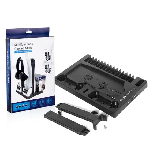 New World Vertical Stand for PS5 Digital Edition and Disc Edition...