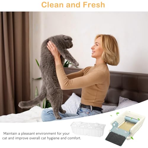 25-Pack-Litter-Box-Waste-Receptacles-Compatible-with-Littermaid-1St2nd-Edition-Automatic-Cat-Litter-Box-Self-Use-in-Self-Cleaning-Litter-Box-Waste-Trays