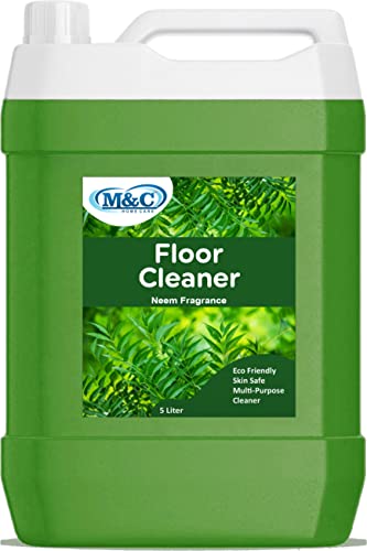 M&C HOMECARE FLOOR CLEANER 5X THICK & CONCENTRATED 5 liter MAKES 8 Liters FLOOR CLEANER