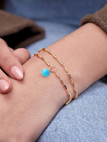 Image of MINUTIAE Stylish Fashion Double Chain for Womens & Girls Gift | Premium Stylish Dailywear Bracelets for Women's