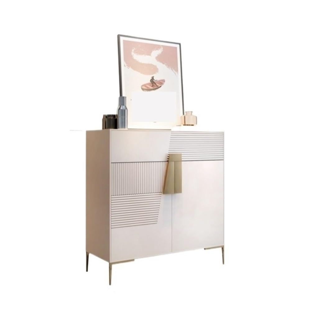 Gv8pA5fj7b scarpiera da ingresso Mobiletto for scarpe di lusso leggero, ingresso in villa, semplice e moderno, soggiorno, lastra roccia color crema, mobiletto for scarpiera da ingresso