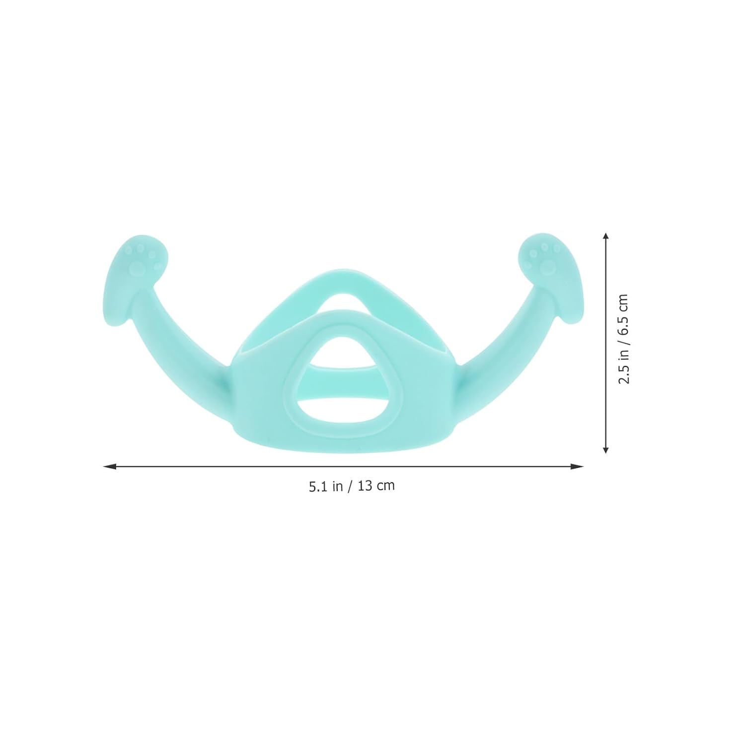 5Pcs Silicone Bottle Handles Non-Slip Feeder Handle Milk Bottle Parts for Easy to Attach and Clean Mixed Colors