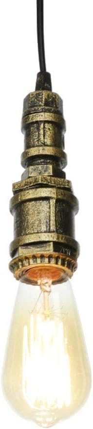 Miniatura 4 de Pack Retro Industrial Light, Steampunk Water Pipe E- Pendant lamp - Decorative Single Hanging, Ceiling Chandelier
