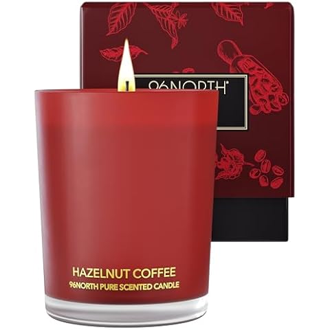 96NORTH Pure Hazelnut Coffee Candle Cover