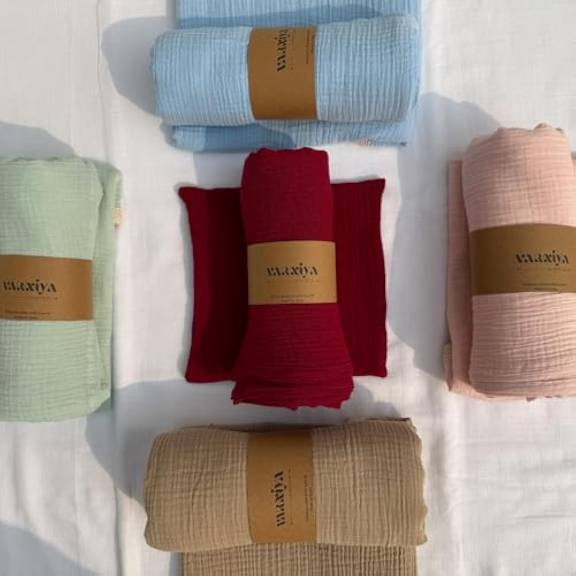 Muslin Baby Swaddle Blanket Set (2 Pack)