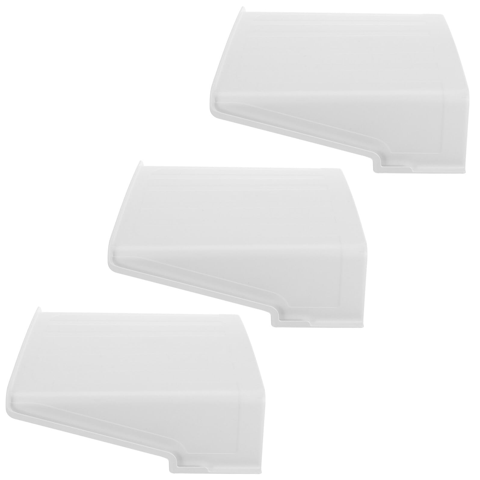 SHINEOFI Lot de 3 Protections Anti-Pluie pour Caméra de Surveillance Extérieure Boîtier Résistant aux Intempéries en Plastique Solide Étui de Protection pour Caméra Murale Compatible