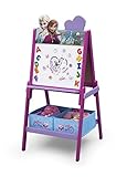 Delta Children Wooden Double Sided Activity Easel with Puzzle, Disney Frozen