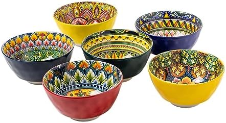 Henten Home Schalen Set, Müslischalen aus Steingut - 4 teilig
