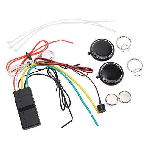 Bnineteenteam Immobilizzatore Wireless per Auto, Allarme Antifurto 2.4GHZ Senza Chiave Con Blocco Motore per Veicolo 12V