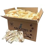 Amazing Dog Treats - Lamb Ears (50 Pcs/Pack)- Natural Dog Chews -Rawhide Alternative - No Hide Dog Bones
