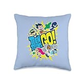 Teen Titans Go! Team Throw Pillow