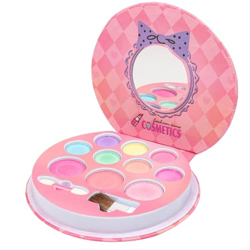 HISUNBEN Kinderschminke, 10 Farben Kinderschminke Set Mädchen,...
