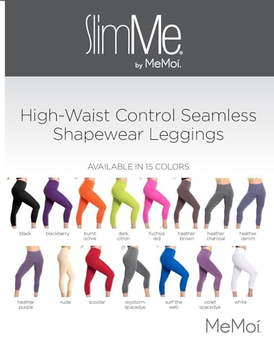 SlimMe Leggings modeladoras, leggings de cintura alta, controle de barriga, calças de compressão con