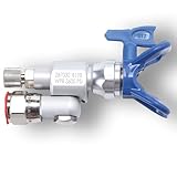 ToolSetnryX CleanShot 287030 Schwenkventil für Airless-Farbspritzgeräte - 180° Edelstahl, Dual-Druckmodi, auslaufsicheres Design, kompatibel mit Graco, Titan und Wagner 7/8 Zoll Sprühgeräten