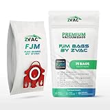 ZVac Replacement for Miele FJM Vacuum Cleaner Bags - Compatible with Miele S241-S256i, S290-S291, S3