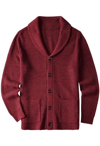 Cardigan écharpe col hommes ZHILI contre le froid de l'hiver