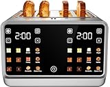 Foyoconven Smart Toaster 4 Slice with To...