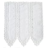 Photo Gallery home maison - brezza bise in garza e macramè poliestere bianco 1,2 x 1,2 m Photo Gallery home maison - brezza bise in garza e macramè poliestere bianco 1,2 x 1,2 m
