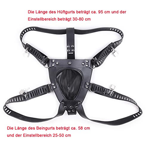 Ceinture de chasteté pour hommes string ouvert fétiche bondage SM esclave