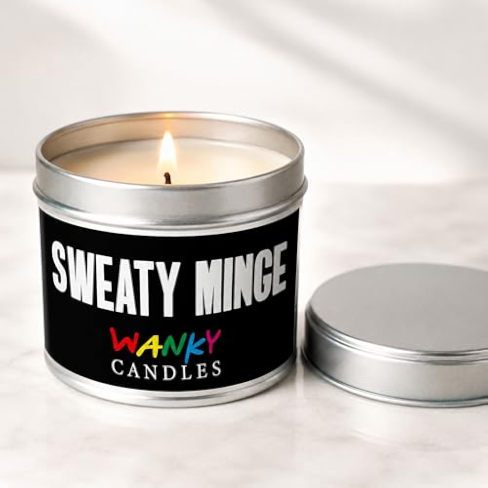 Sweaty Minge Novelty Candle, 3oz