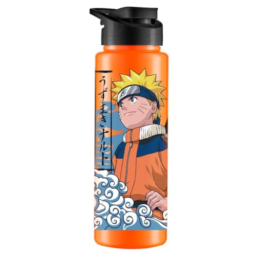 Garrafa Agua Squeeze Naruto 750 ml BPA FREE Livre Substancias Tox...