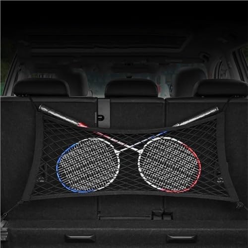 Filet de rangement pour coffre Chery iCar 2003 en nylon résistant - 5