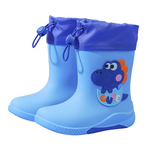Bottes en caoutchouc pour enfants coupe-vent et antidérapantes pour fille et garçon