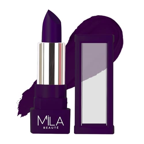 Image of MILA BEAUTE Matte Lipstick | Highly Pigmented & Lightweight Formula | Matte Finish | Gives Full Coverage | Shade -