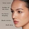 Liquid Concealer for Older Women, Under Eye Brightener Full Coverage Concealer for Dark Circles, Spots, Lightweight Waterproof Foundation Makeup, Vegan & Cruelty-Free, 05 Medium Tan