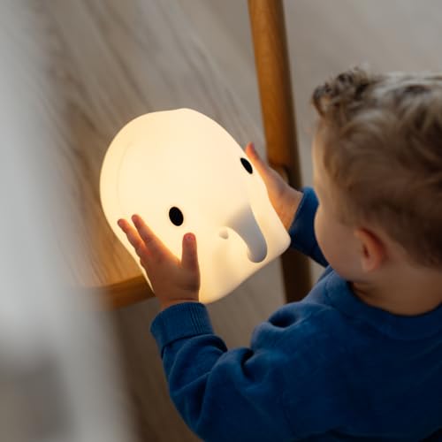 Veilleuse My First Light Elephant, le cadeau de naissance idéal en silicone souple